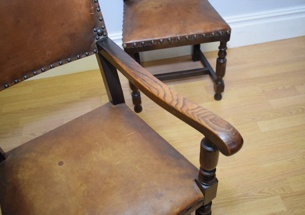 Antique Victorian Set of 6 Dining Chairs View XII