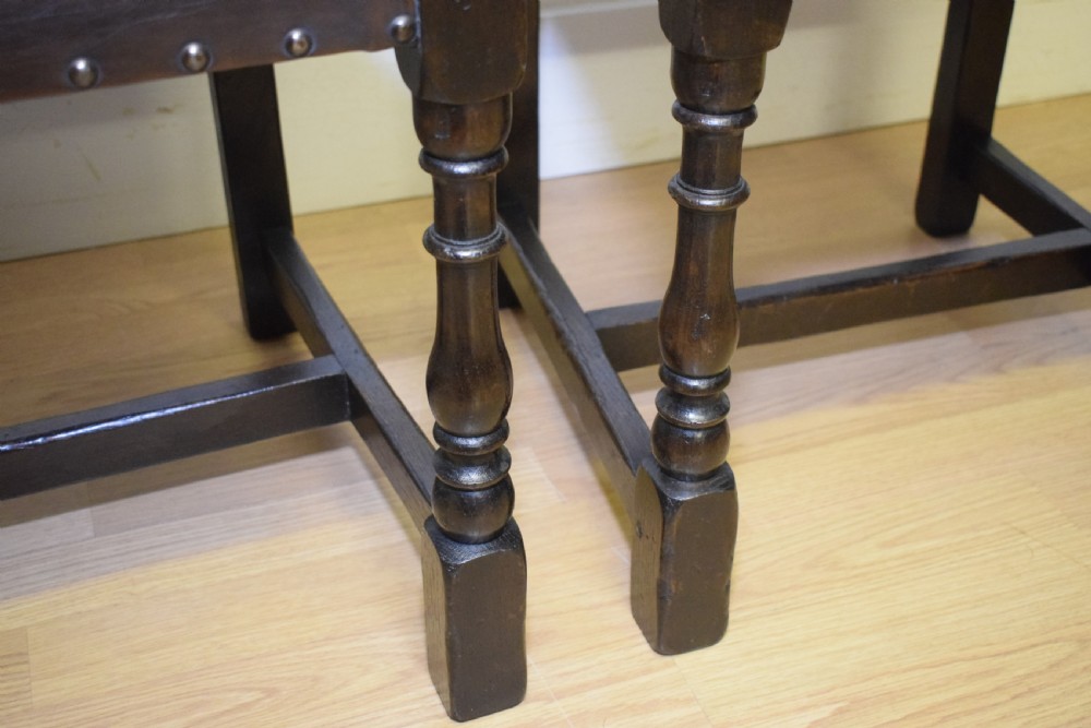 Antique 8 Carved Oak  Dining Chairs View XVIII