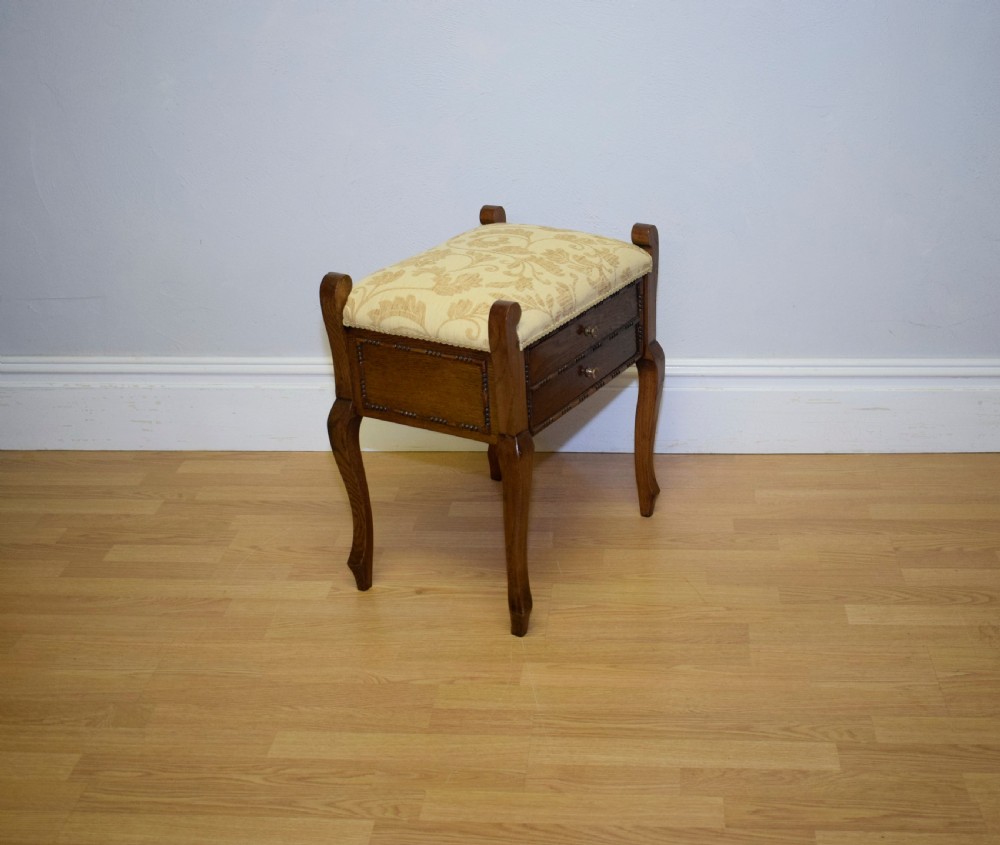 Antique Piano Stool View III
