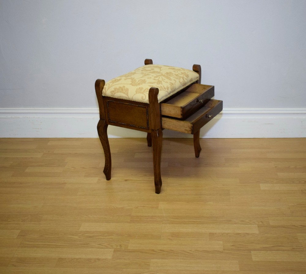Antique Piano Stool View IV
