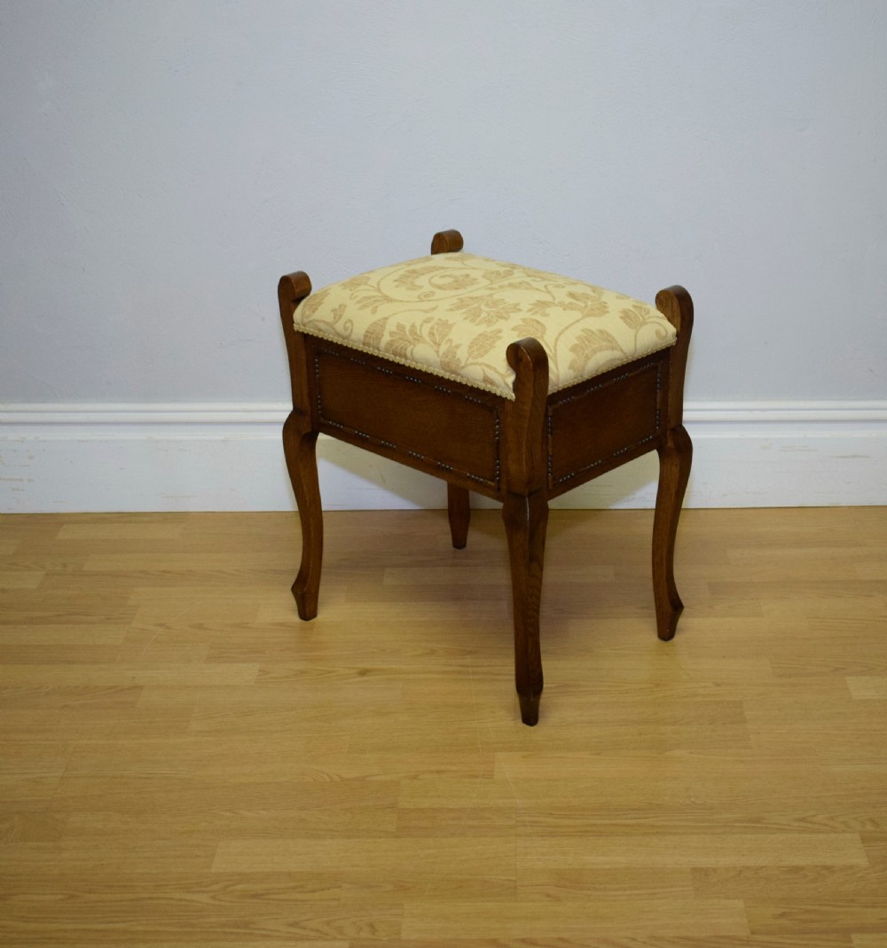 Antique Piano Stool View V