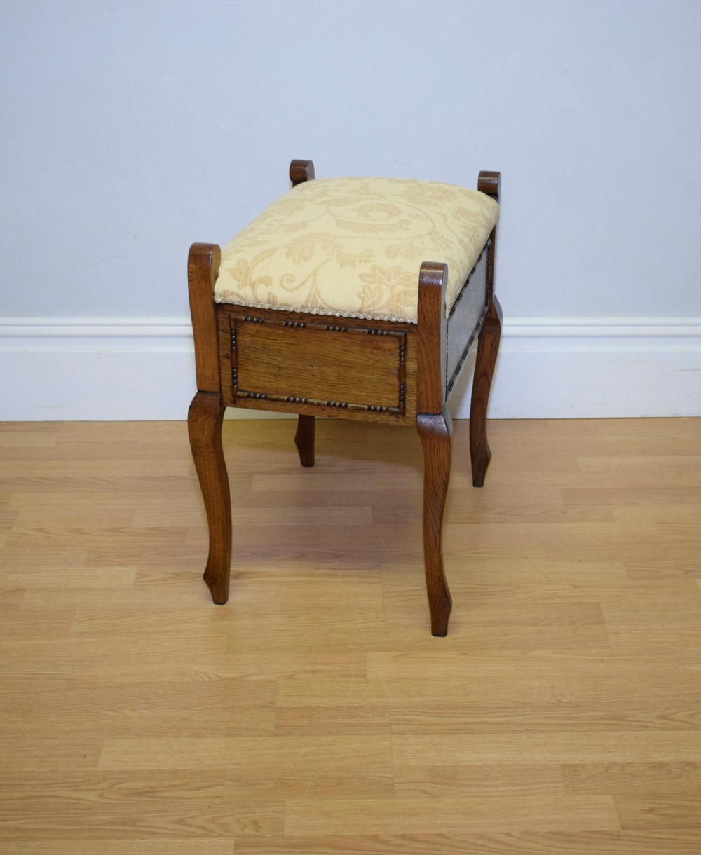 Antique Piano Stool View VI