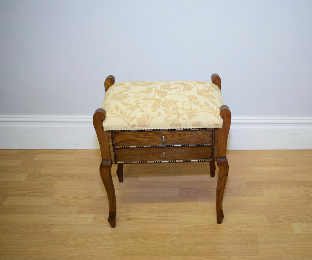 Antique Piano Stool View VIII