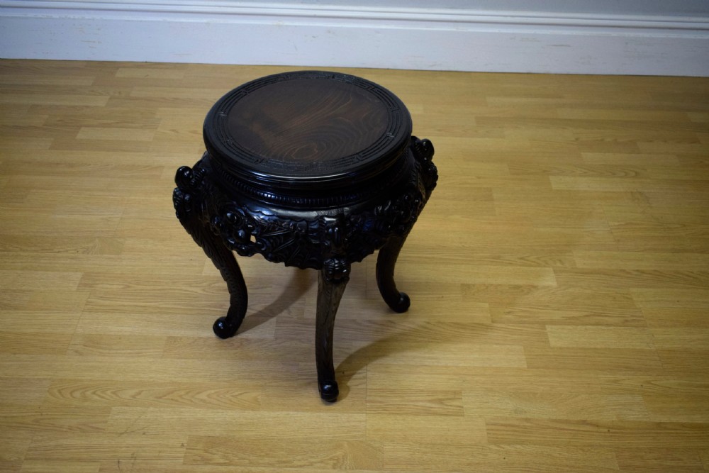 Antique Chinese Jardinière Stand  View II