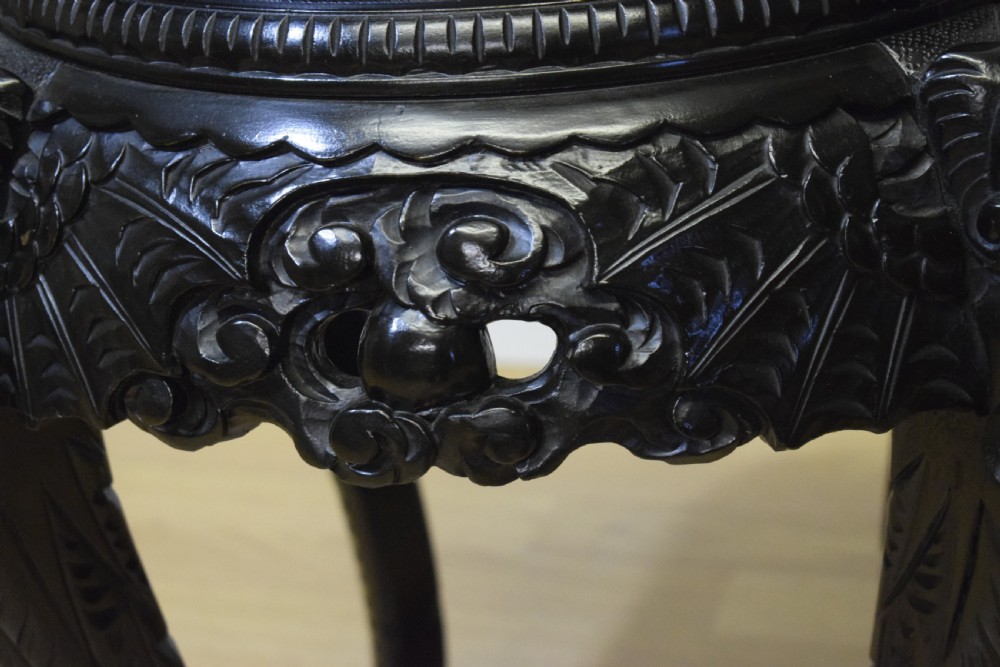 Antique Chinese Jardinière Stand  View X