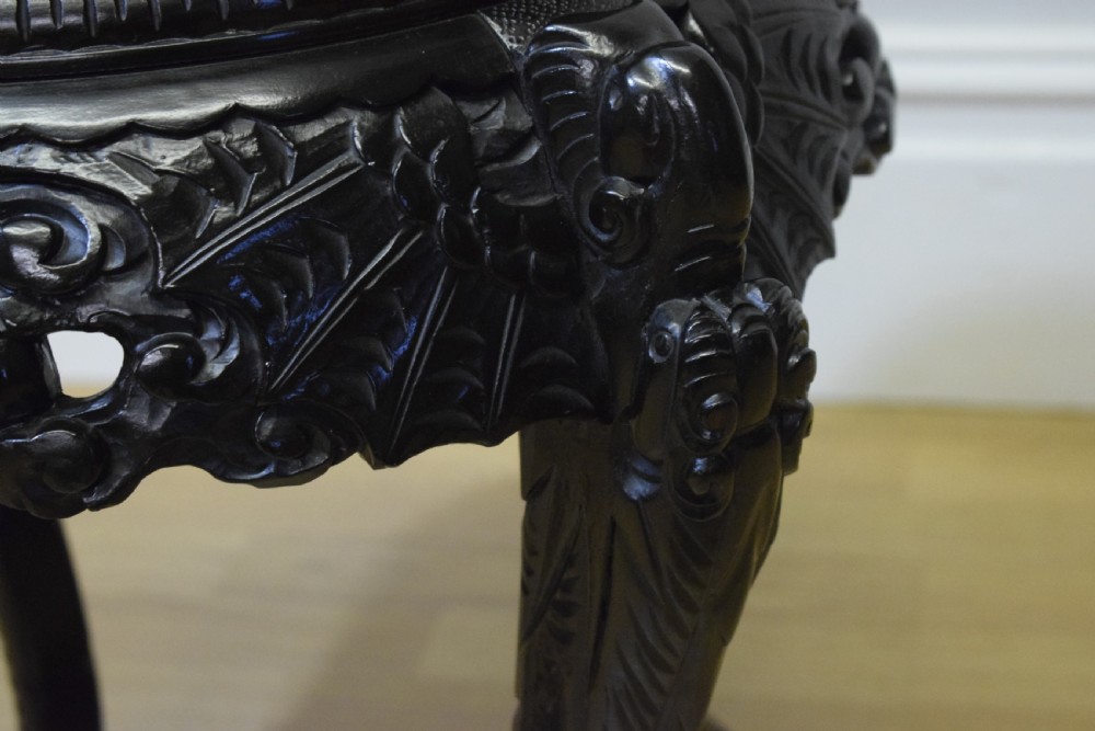 Antique Chinese Jardinière Stand  View XI