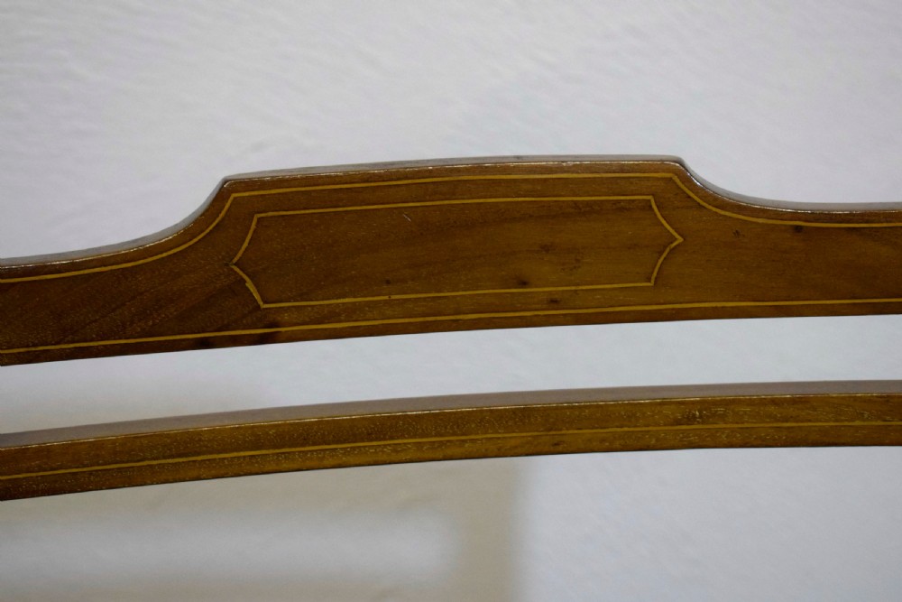 Antique Inlaid Parlour Arm Chair View XI