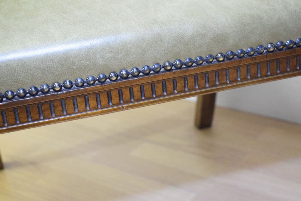 Antique Victorian Library Armchair   View XIII