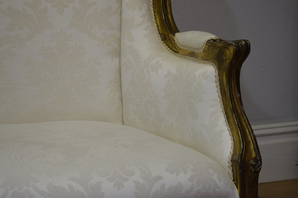 Antique French Louis XVI Couch View VII