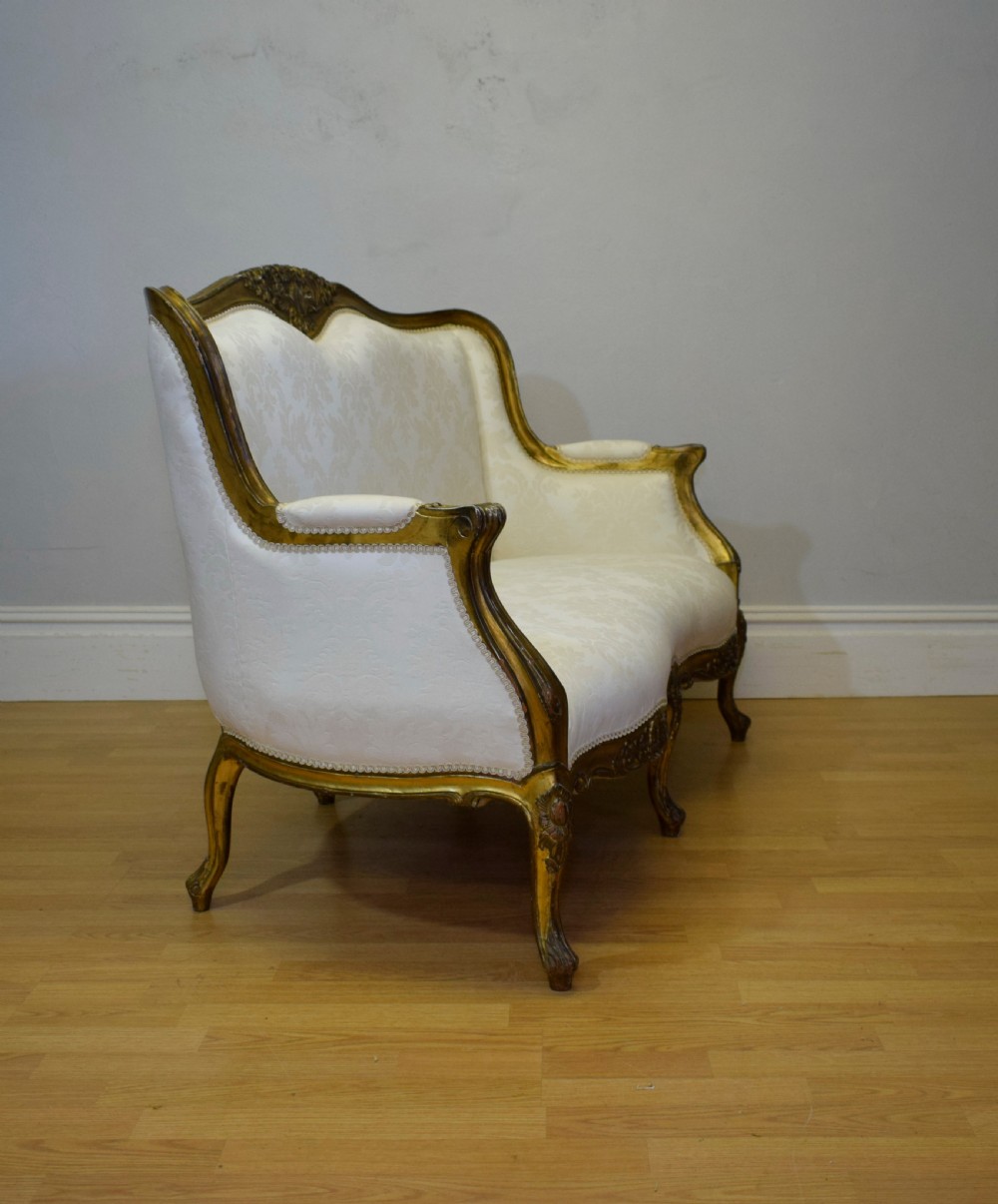 Antique French Louis XVI Couch View XII