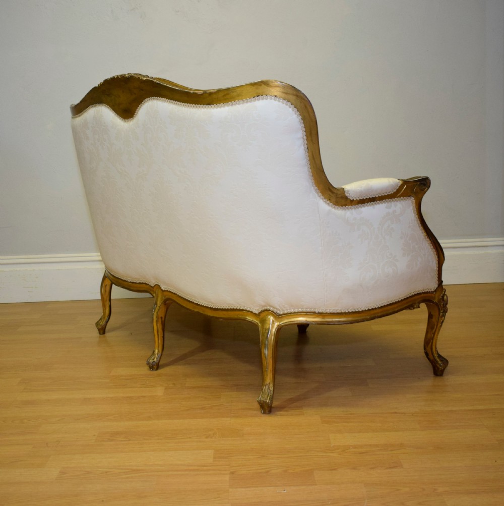 Antique French Louis XVI Couch View XIII