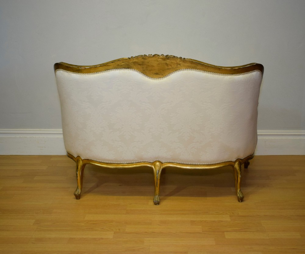 Antique French Louis XVI Couch View XIV