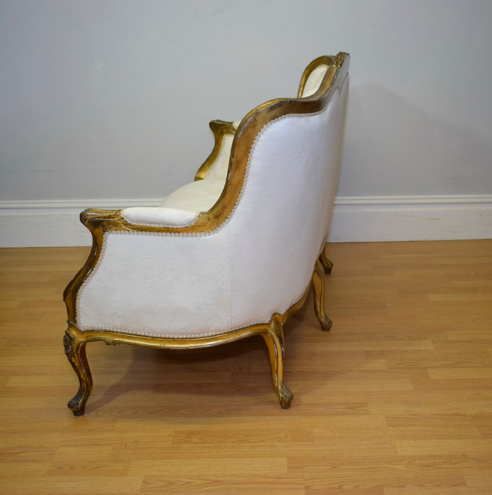 Antique French Louis XVI Couch View XV