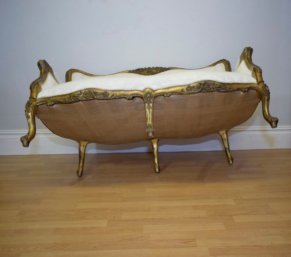 Antique French Louis XVI Couch View XVI