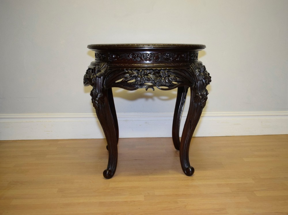 Antique Chinese Center Table View II