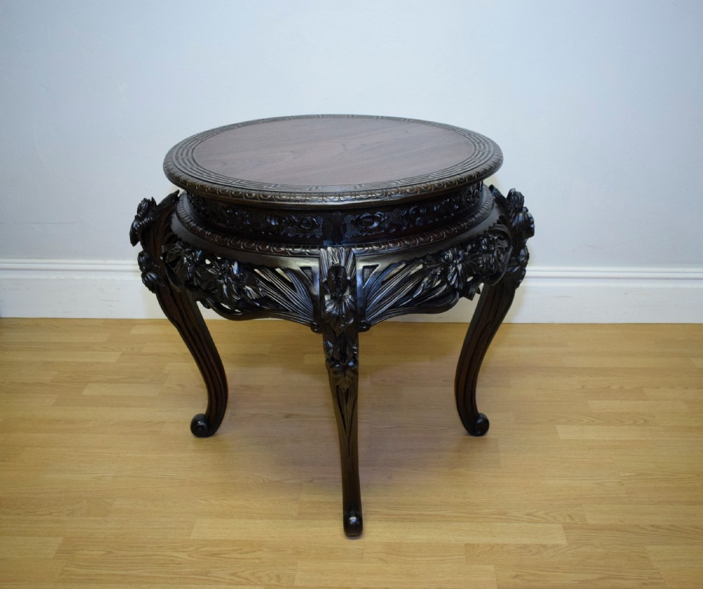 Antique Chinese Center Table View IX