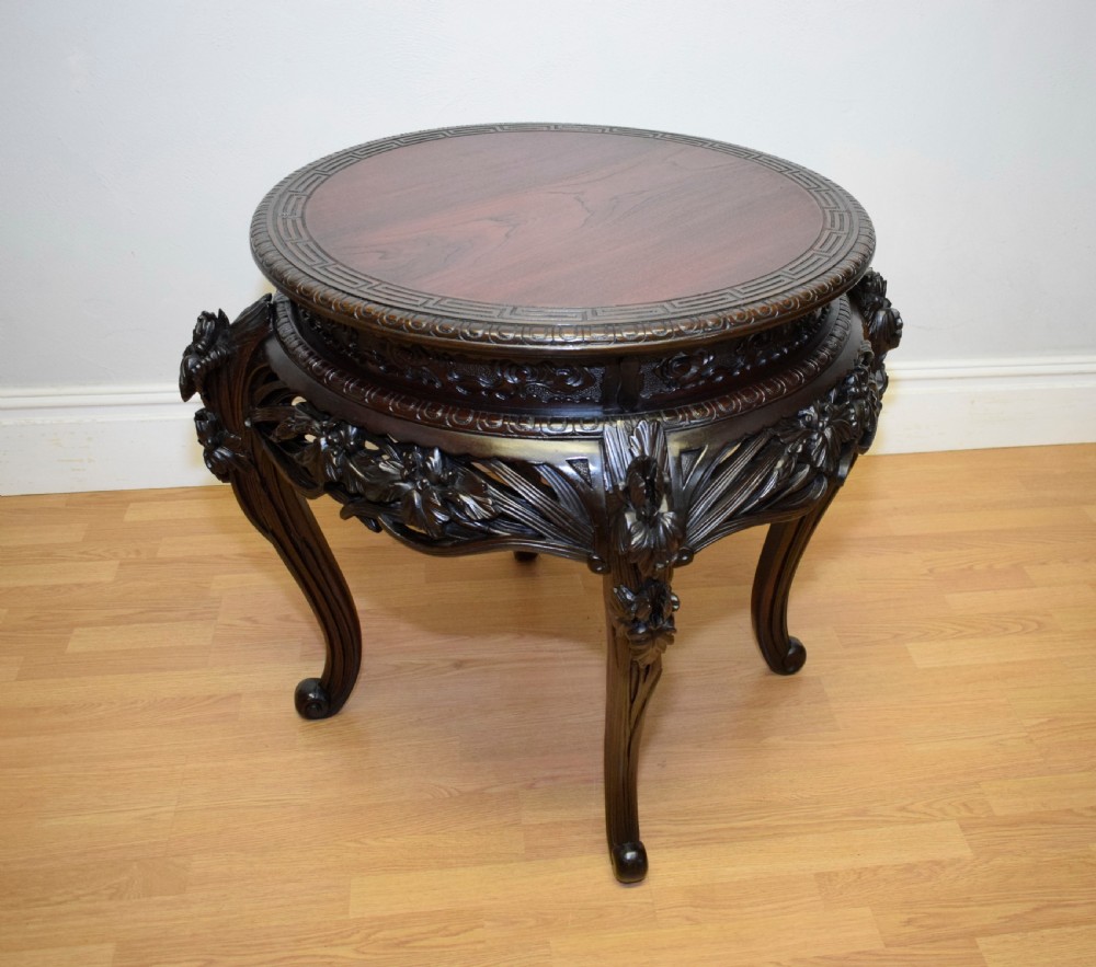 Antique Chinese Center Table View X
