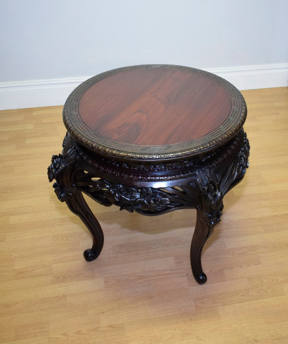 Antique Chinese Center Table View XI