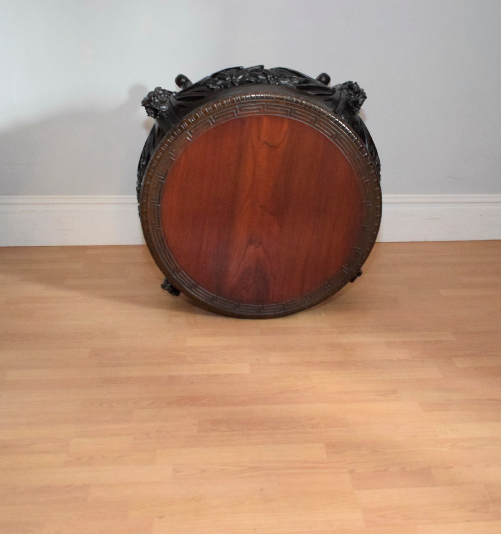 Antique Chinese Center Table View XX