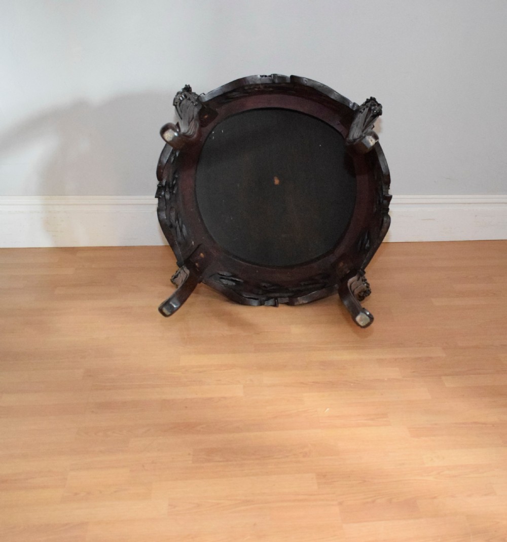 Antique Chinese Center Table View XXI