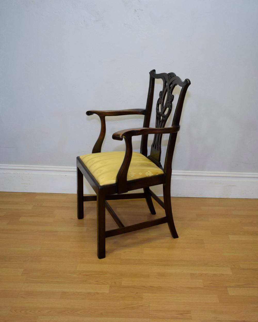 Antique Georgian Chippendale Armchair View VIII