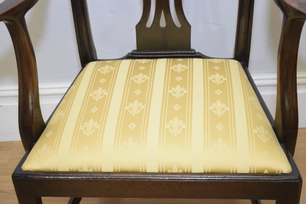 Antique Georgian Chippendale Armchair View XIII
