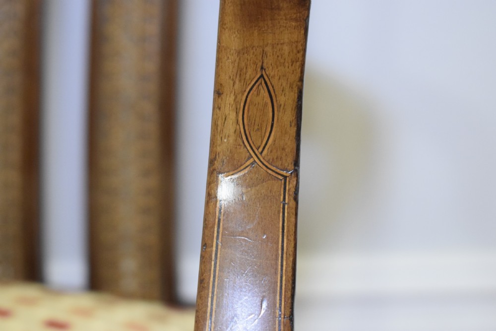 Antique Edwardian Inlaid Armchair View XIII