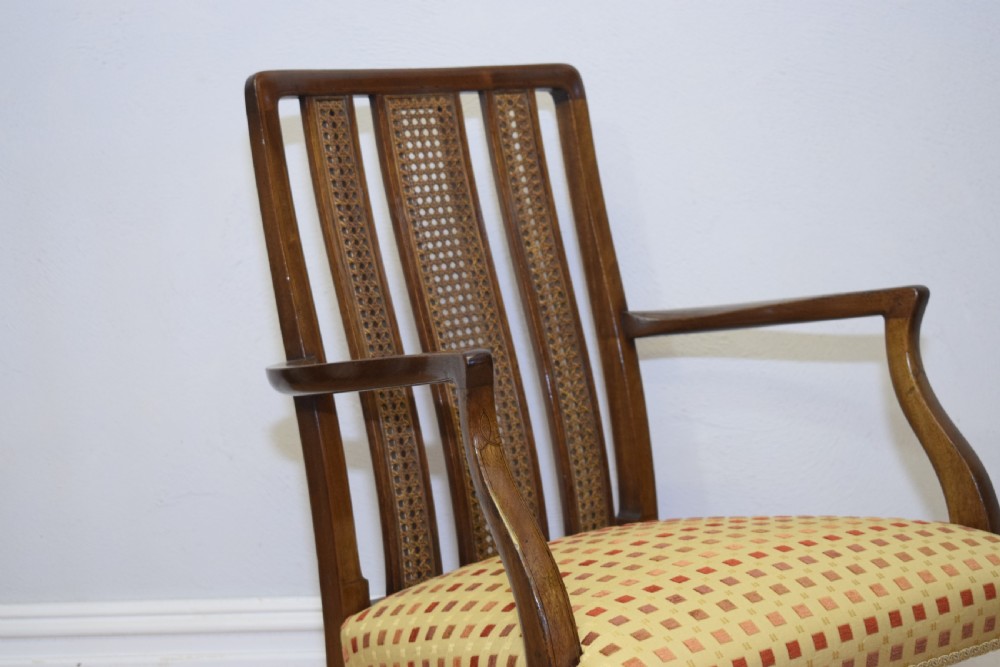 Antique Edwardian Inlaid Armchair View XV