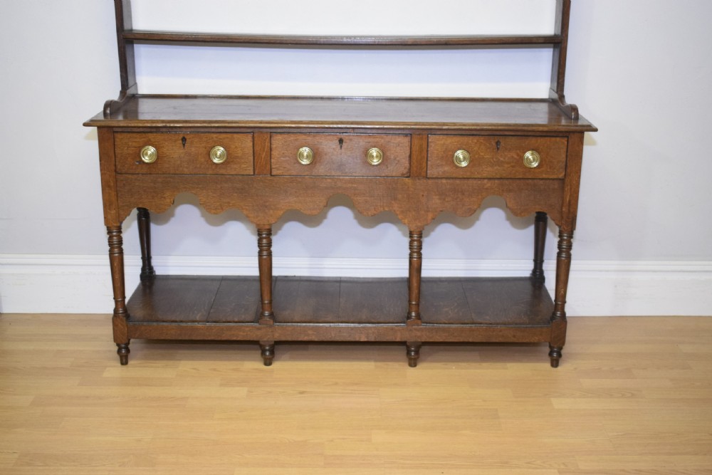 Antique Welsh Dresser and Rack Georgian View III