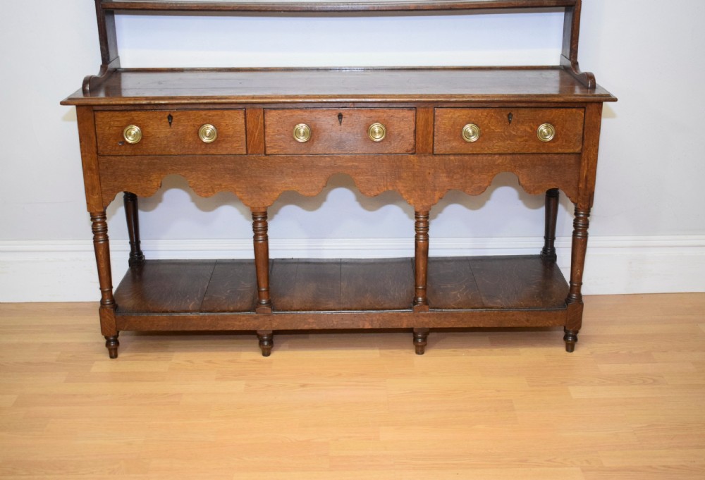 Antique Welsh Dresser and Rack Georgian View IV