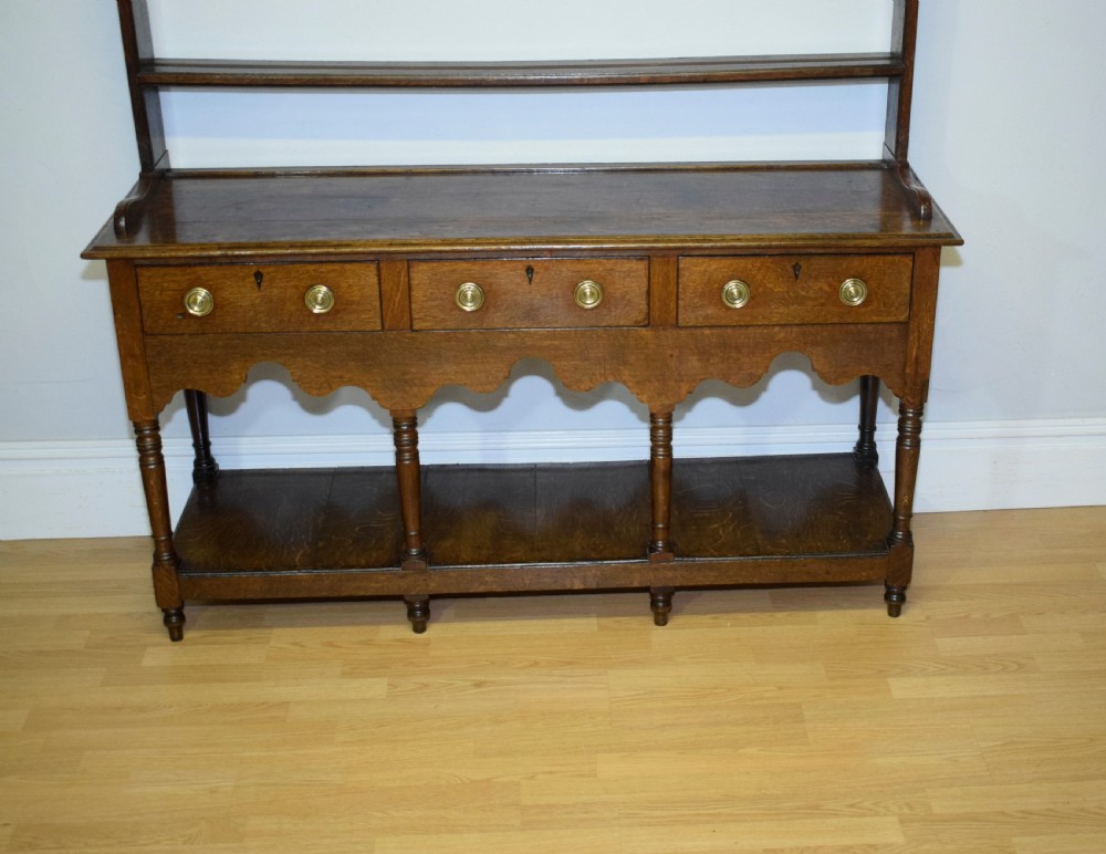 Antique Welsh Dresser and Rack Georgian View VI