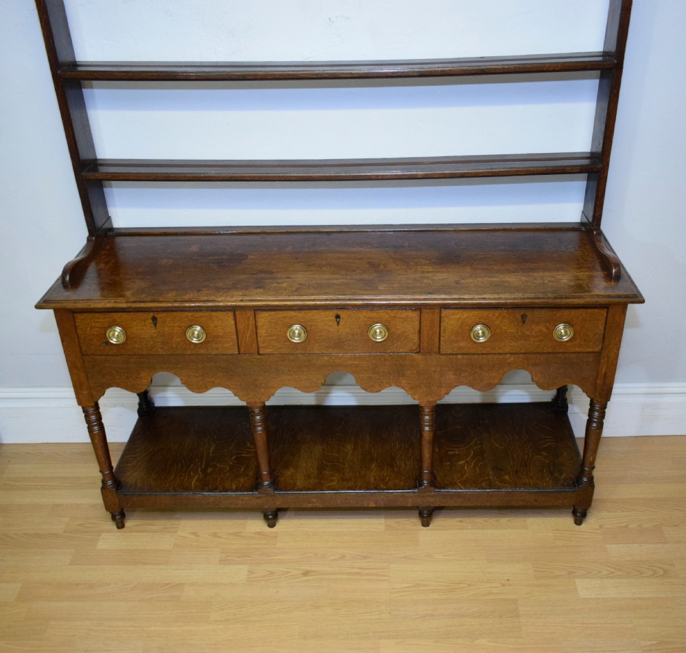 Antique Welsh Dresser and Rack Georgian View XIII