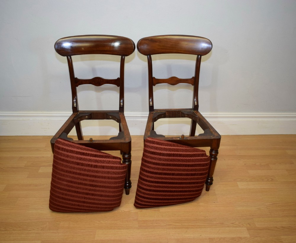 Antique Victorian Pair of Chairs View VIII