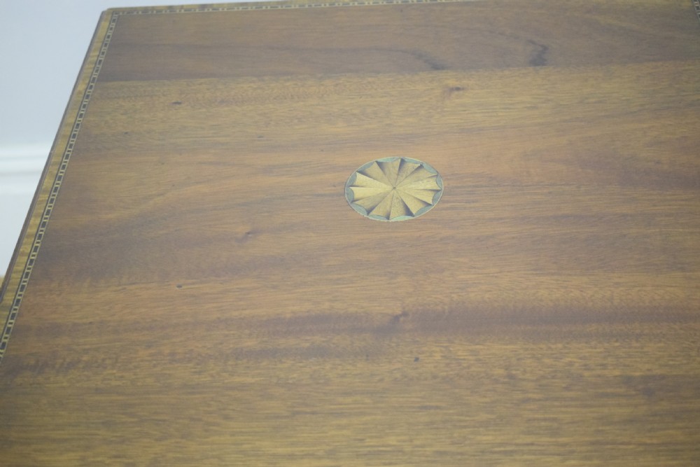 Antique Inlaid Occasional Table View IV
