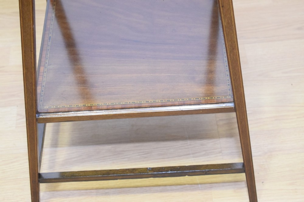Antique Inlaid Occasional Table View VII
