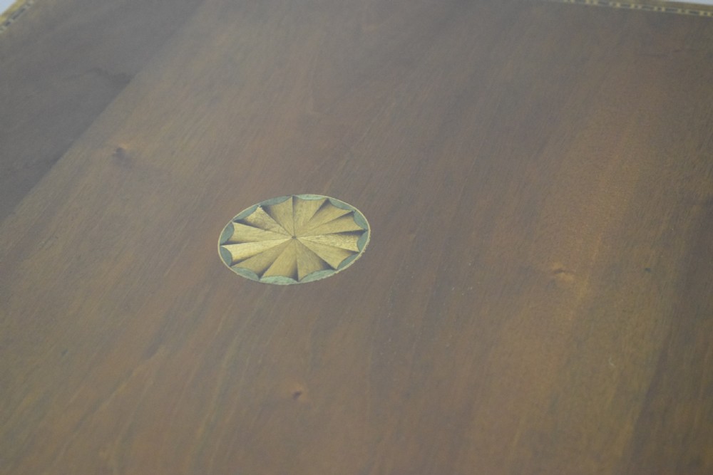 Antique Inlaid Occasional Table View XII