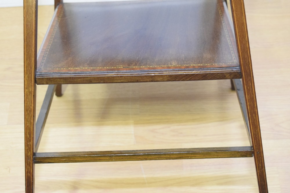 Antique Inlaid Occasional Table View XIX