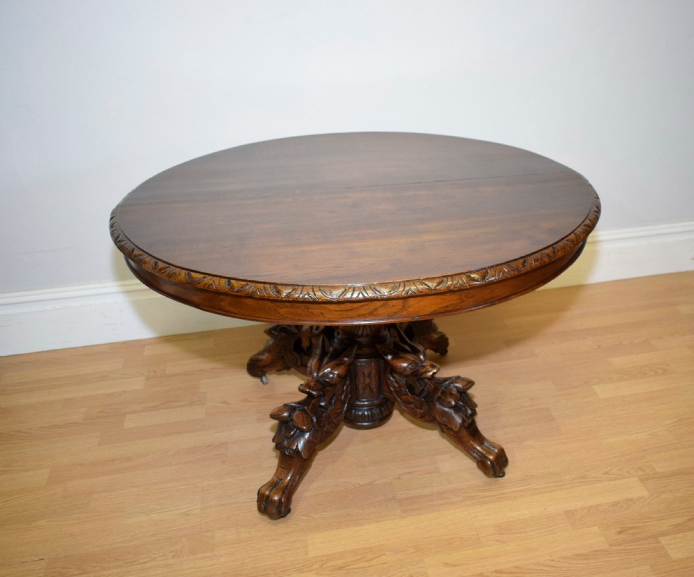 Antique Oak Dining Table