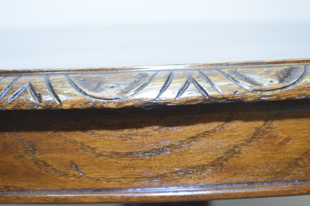 Antique Oak Dining Table View X