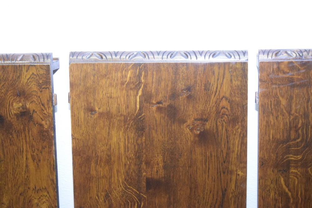 Antique Oak Dining Table View XIV