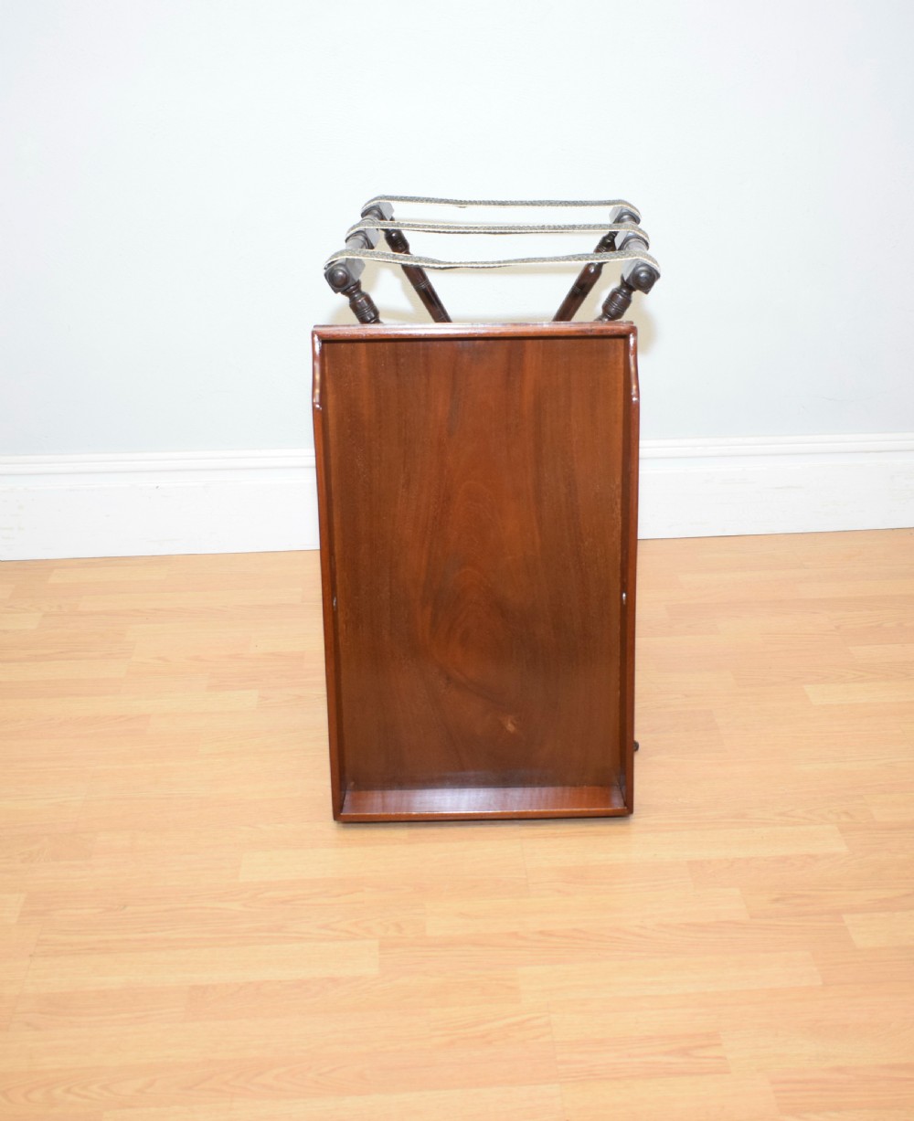 Antique Butlers Tray on Stand View II
