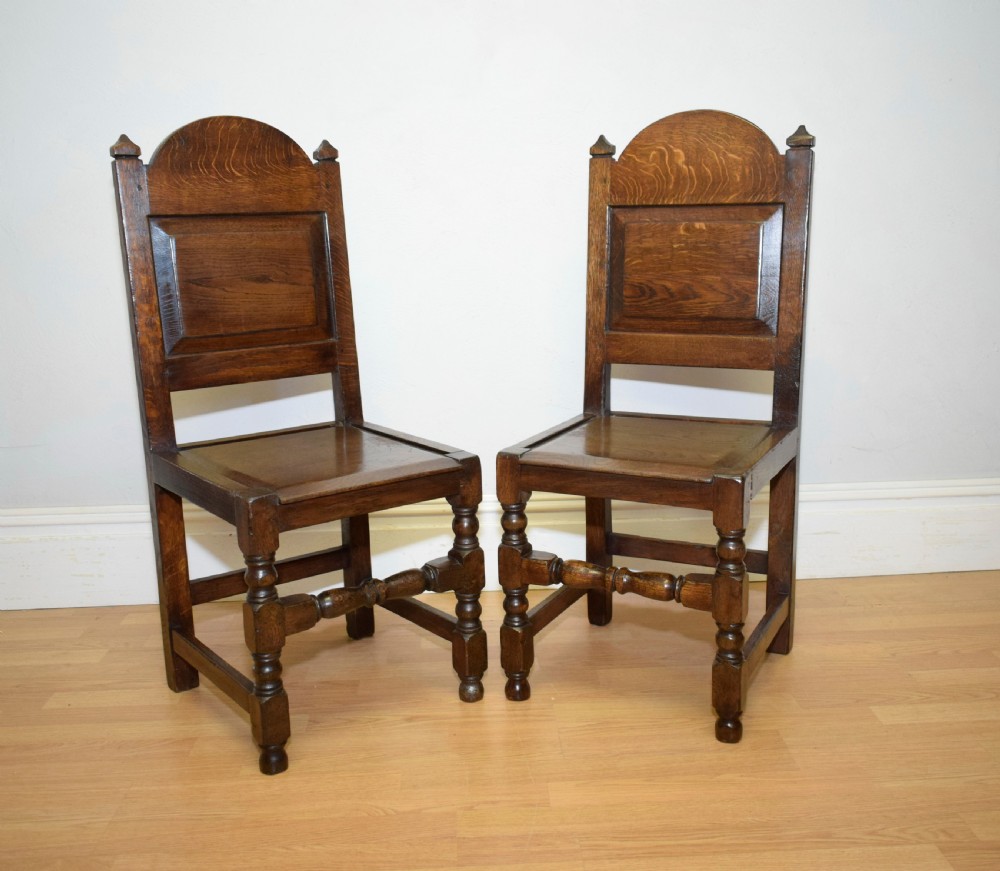 Antique Set of 10 Dining Chairs View XI