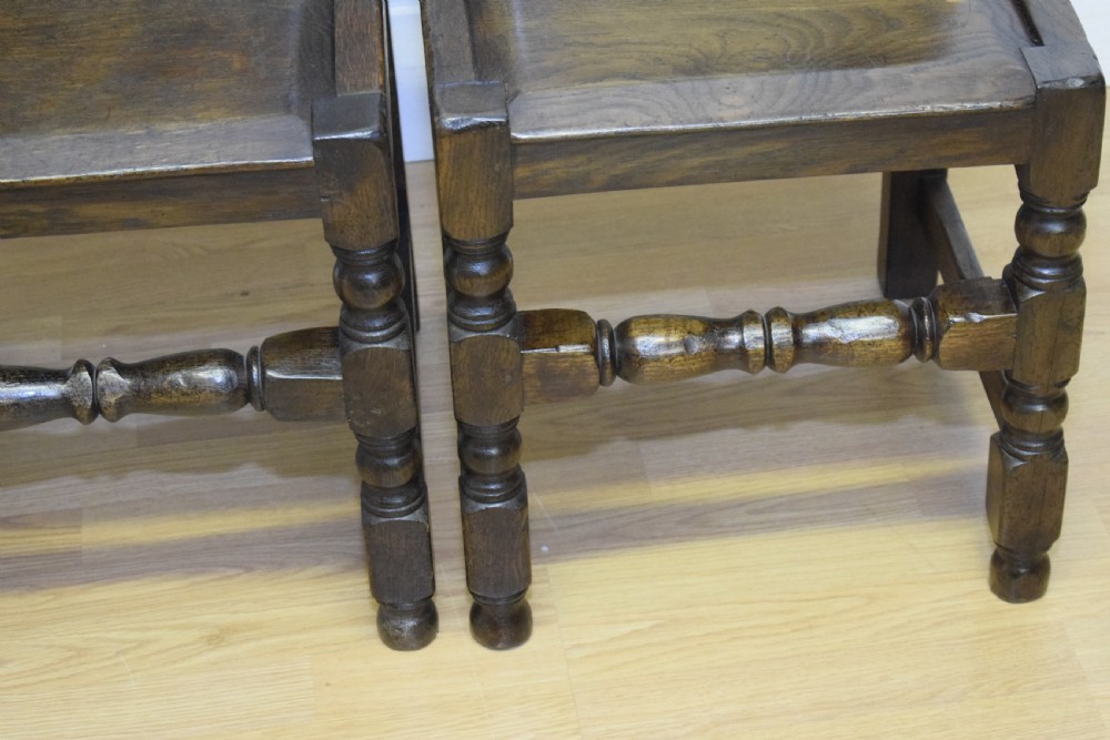 Antique Set of 10 Dining Chairs View XVI