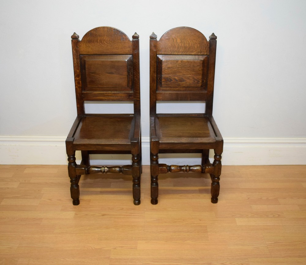 Antique Set of 10 Dining Chairs View XVII