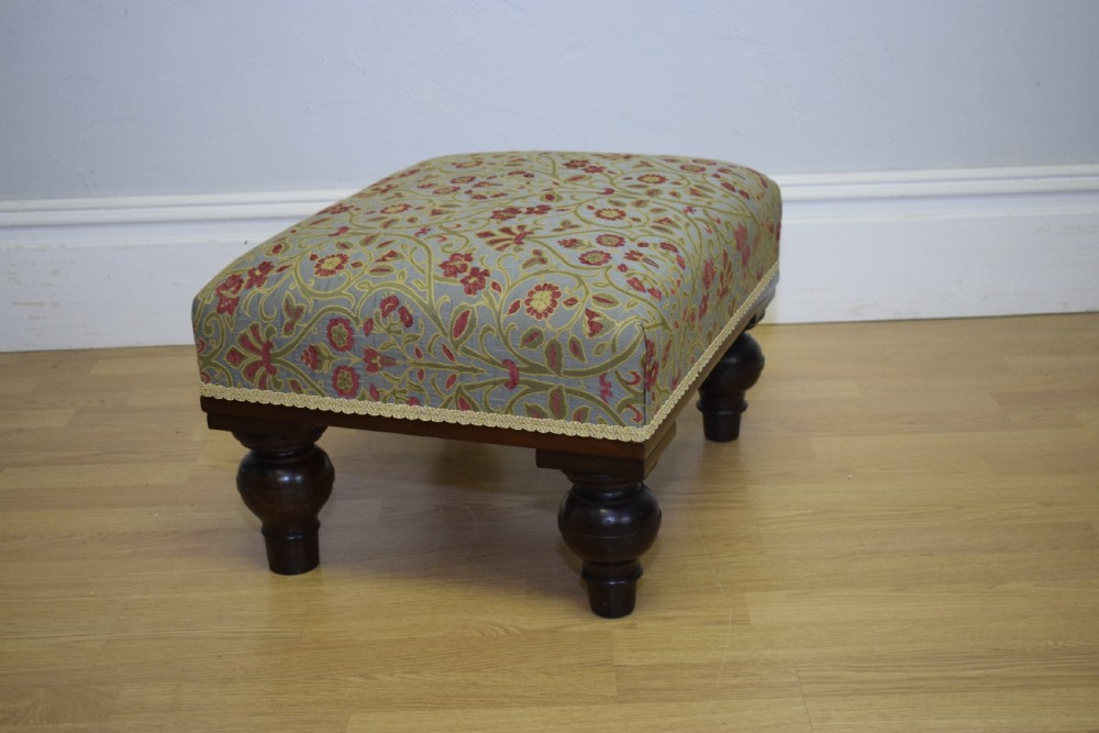Antique Victorian Footstool View V