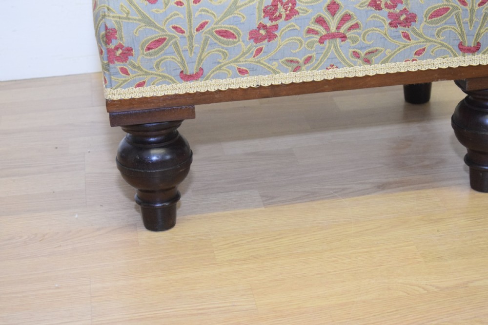 Antique Victorian Footstool View XVI