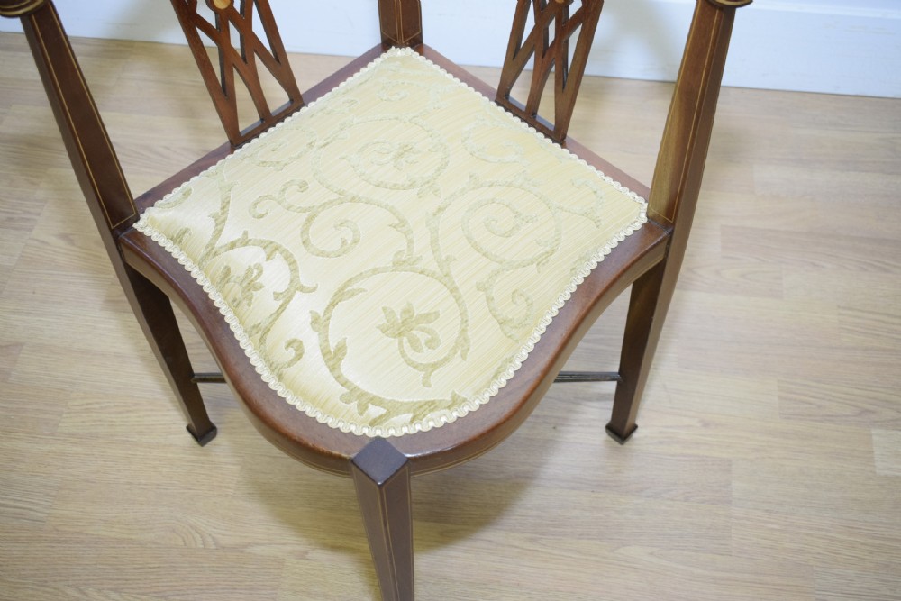 Edwardian Corner Chair View VI