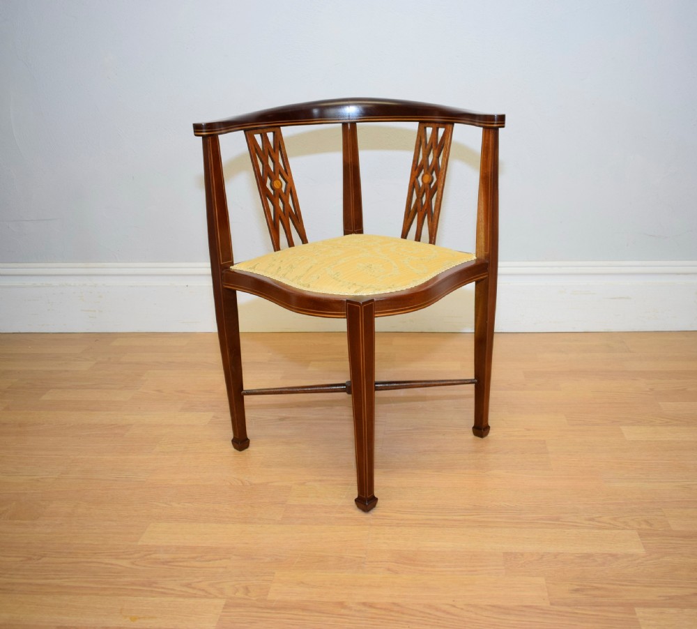 Edwardian Corner Chair View XII