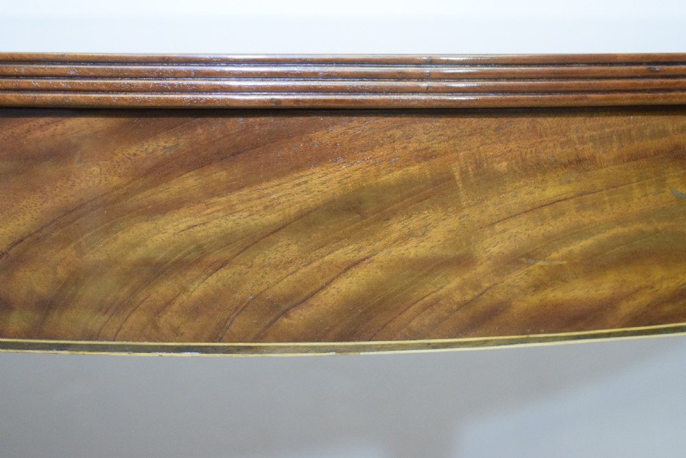 Antique Regency Demi Lune Console Table View XII