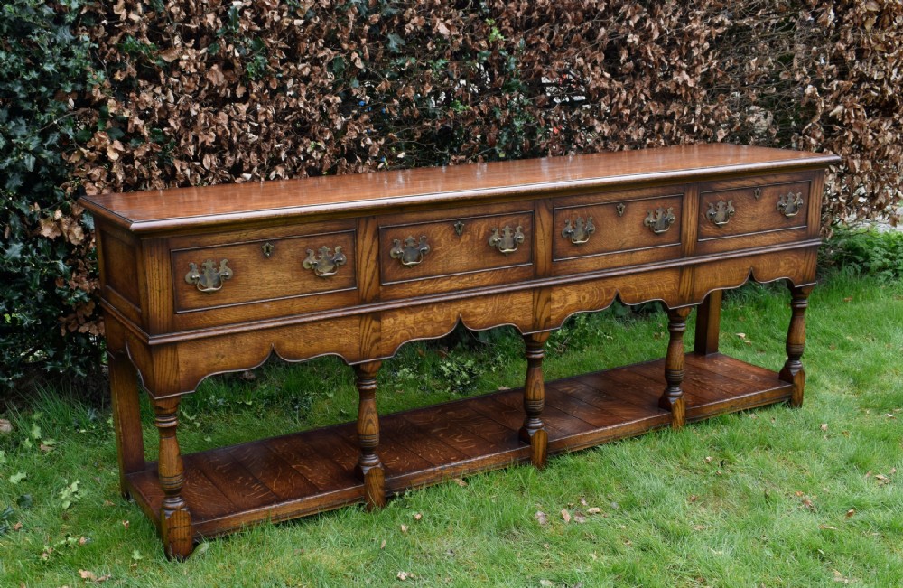 7ft Montgomeryshire  Dresser Base View IV